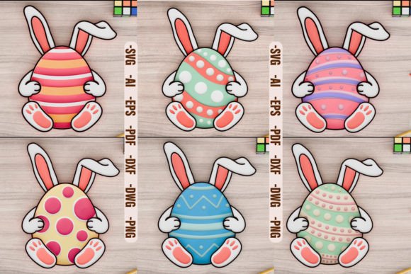Personalized Gift Ideas - Easter Bunny SVG