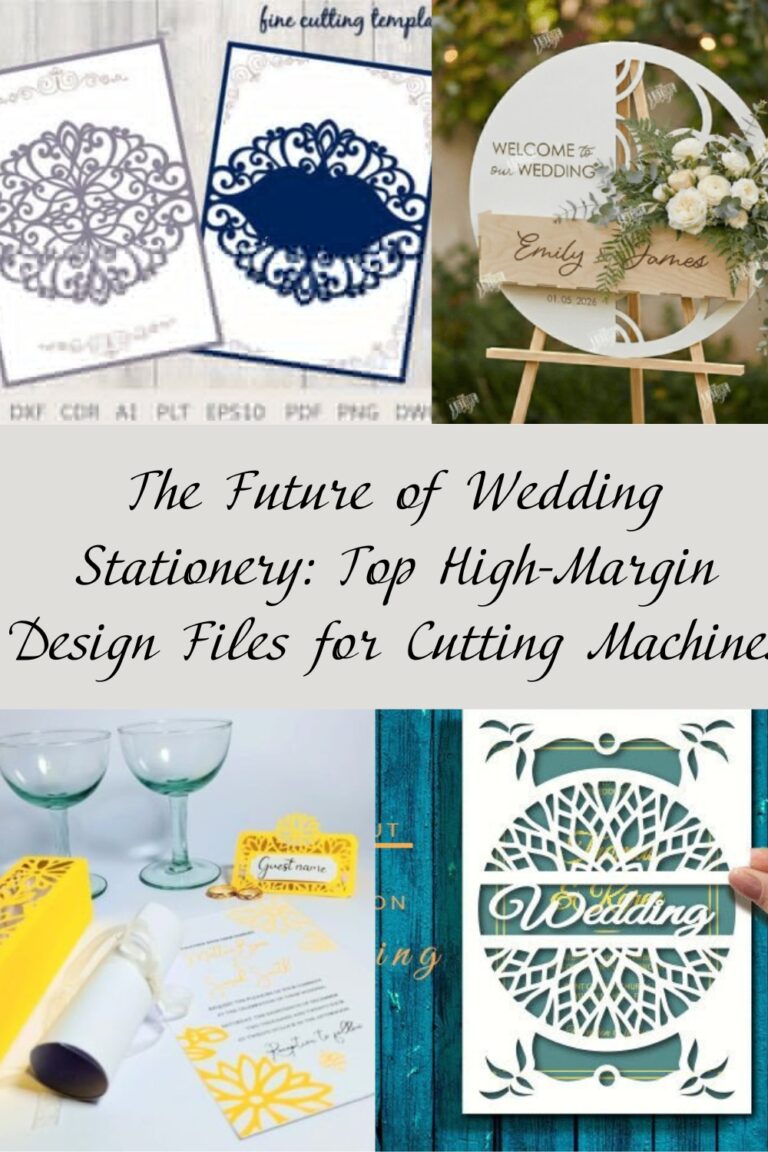 The Future of Wedding Stationery: Top High-Margin Design Files for Cutting Machines